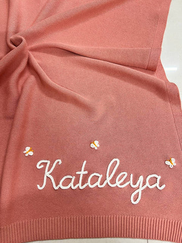 Holiday Gifts Made Special: Embroidering Names on Festive Blankets