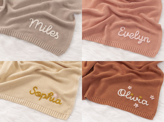 Top 5 Reasons to Choose a Baby Blanket with Name for Your Newborn