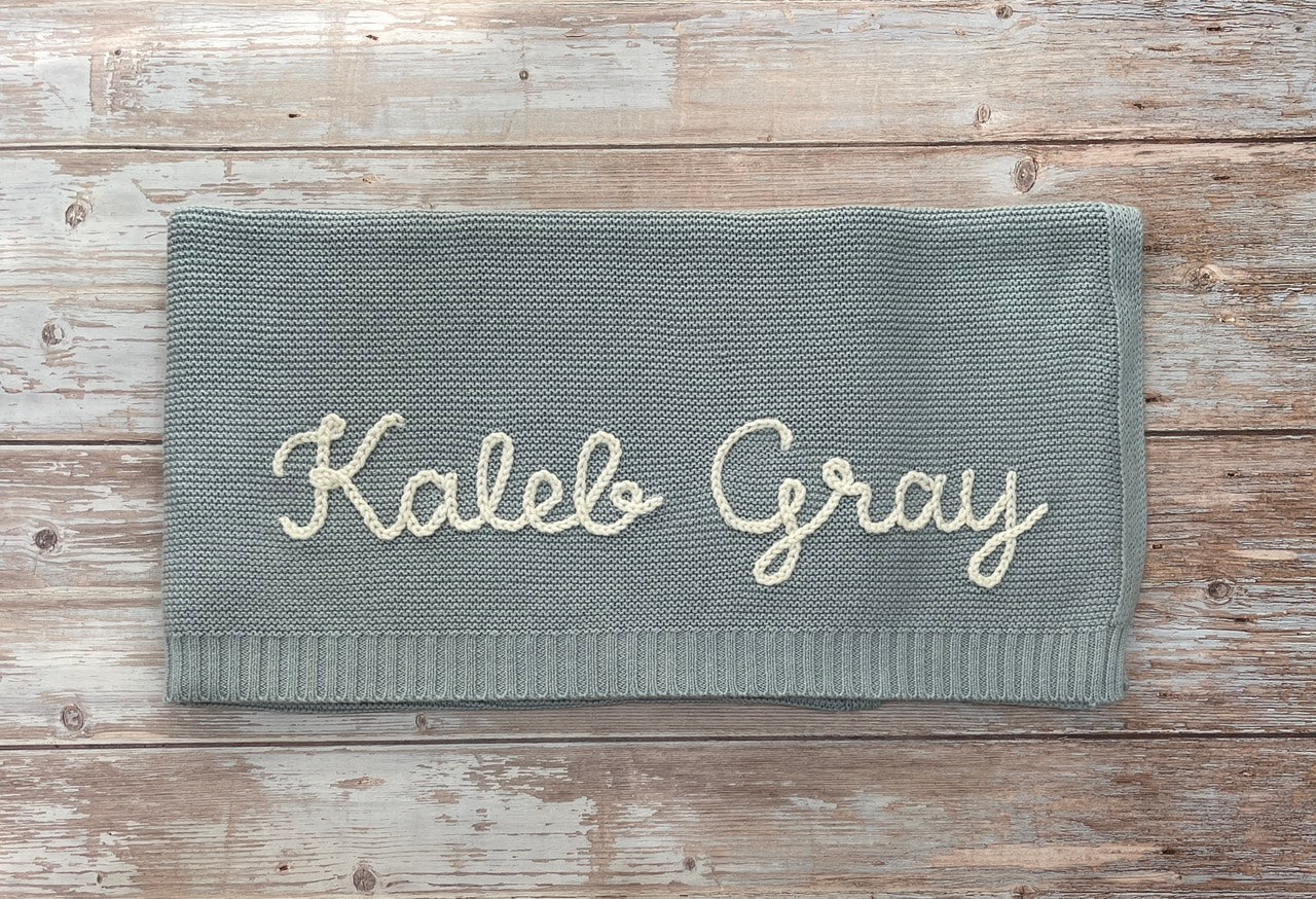 Baby Blanket With Name