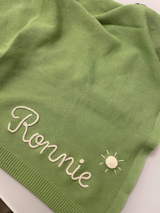 Personalized Baby Blanket, Baby blanket with name